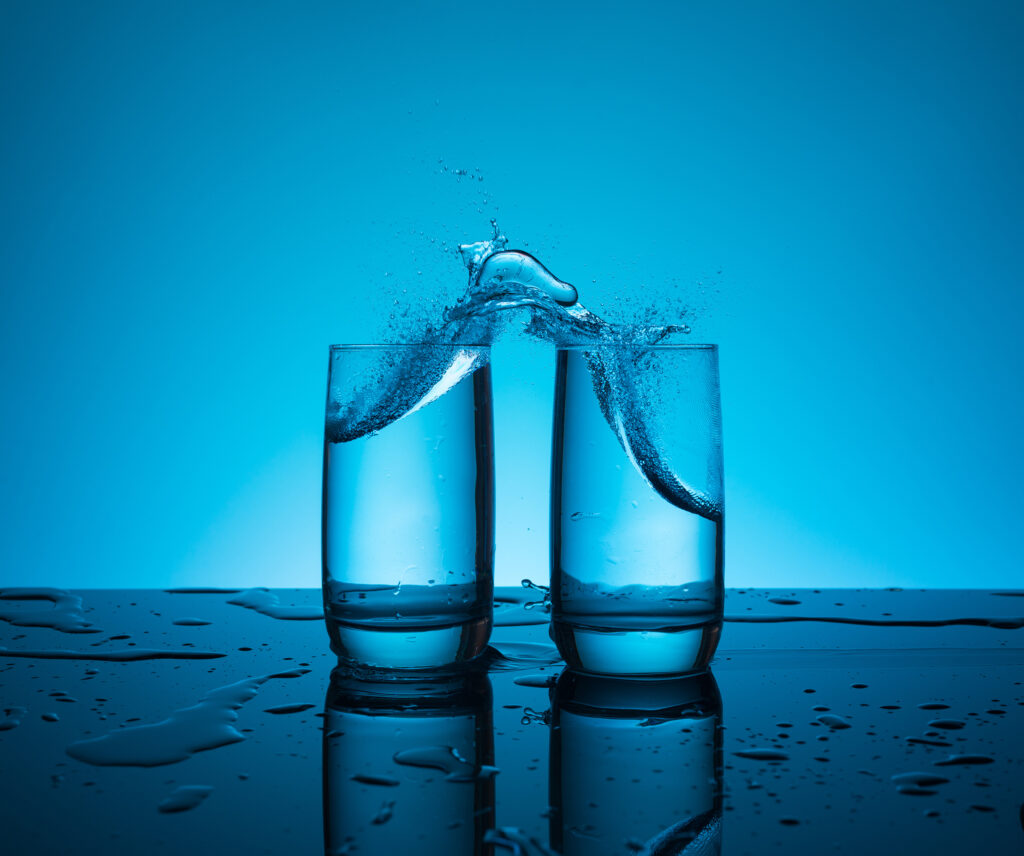 Deux verres d'eau